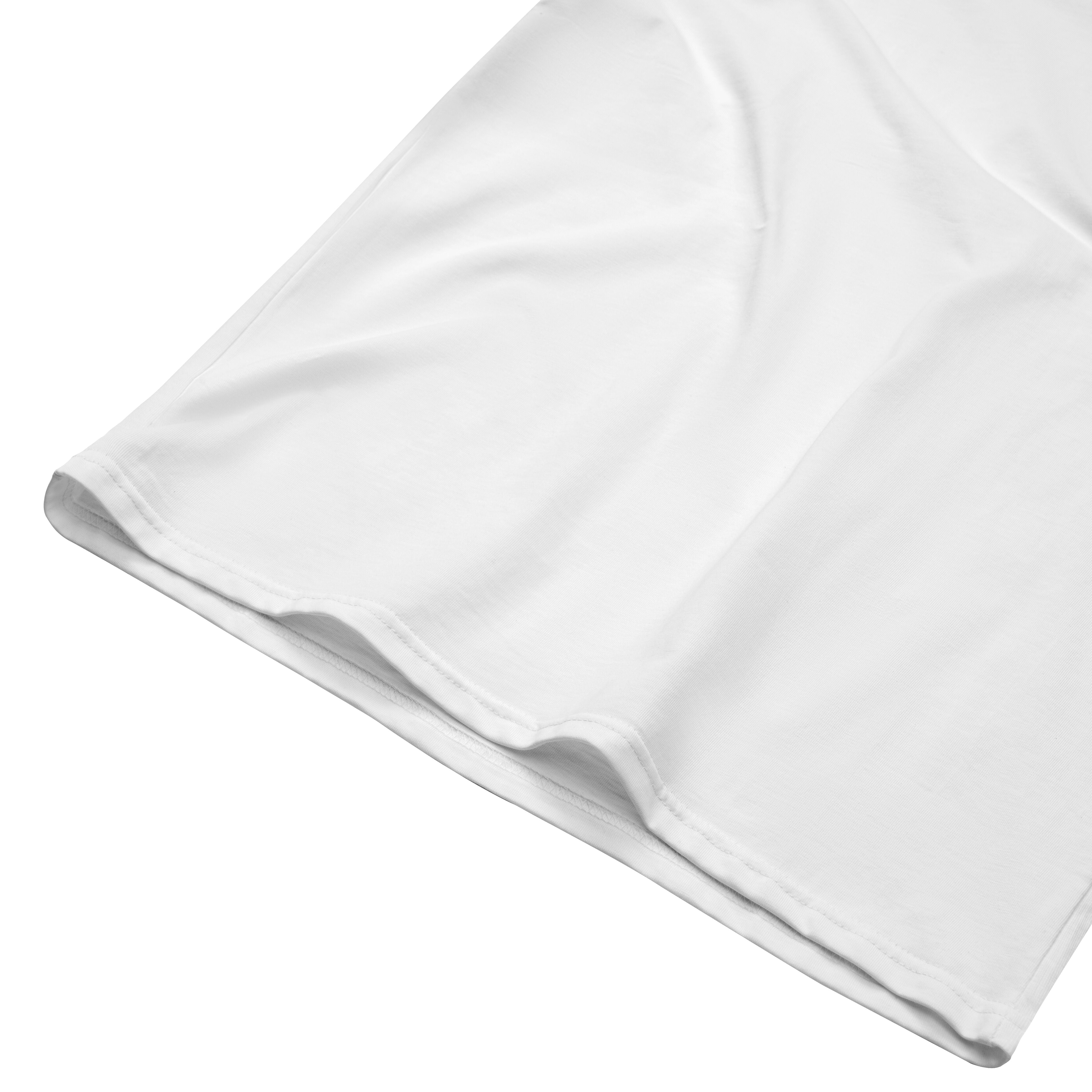 250GSM WHITE OVERSIZED T-SHIRT